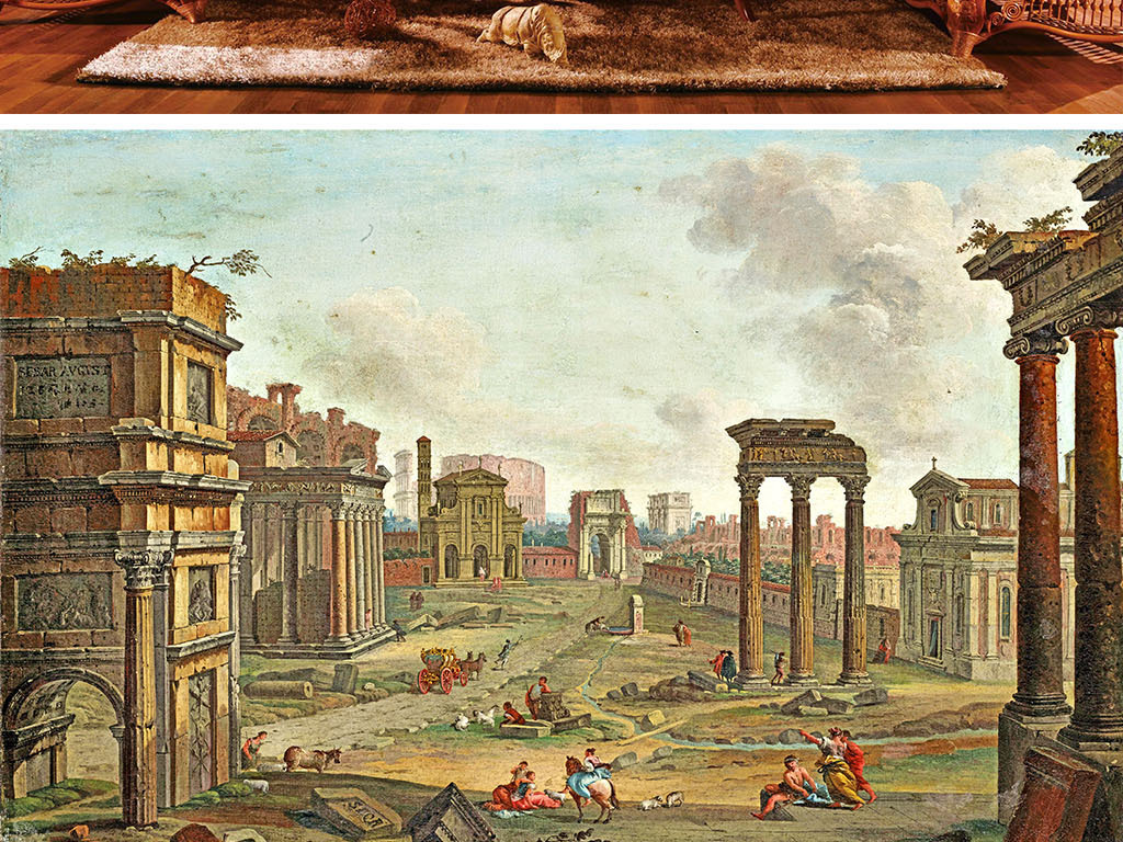 古罗马古代城市中世纪