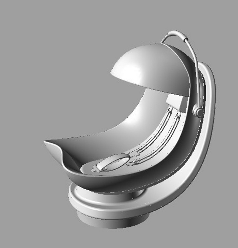 模型库 单体模型 电子产品 > 婴儿床proe模型外观设计 版权图片 素材