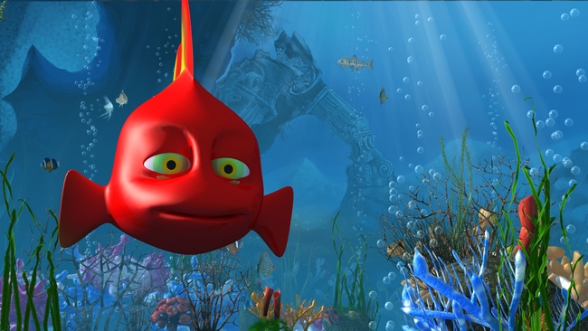 最完整海底世界鱼海底场景3d模型