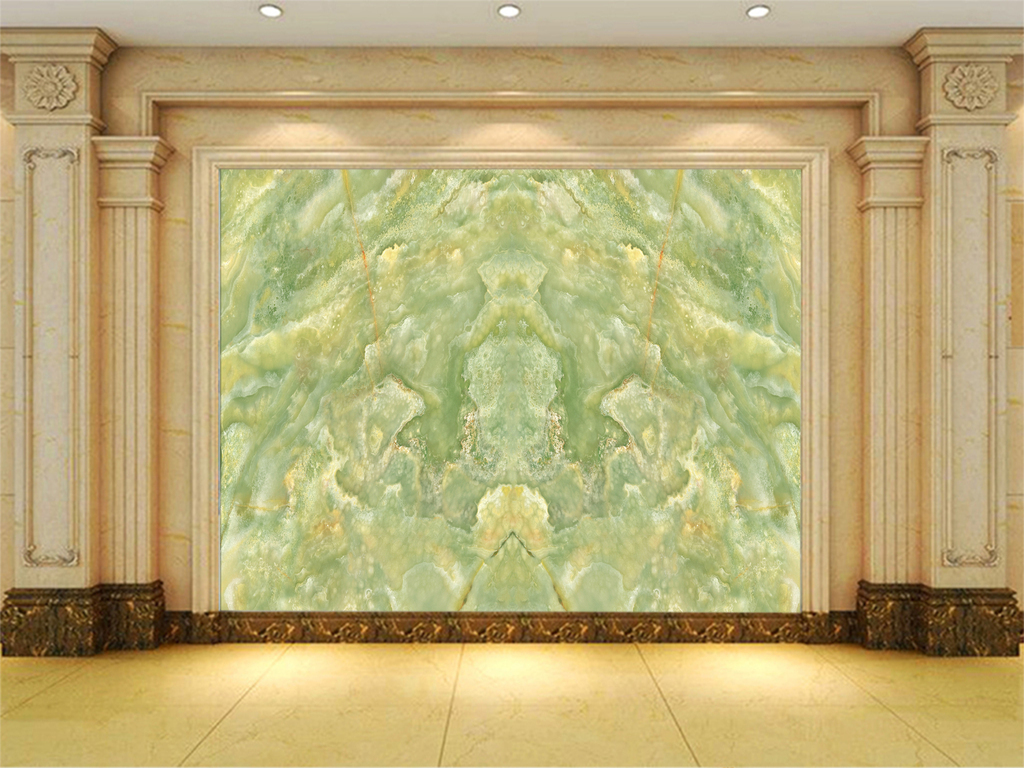 极品仙玉大理石石纹玉石背景墙