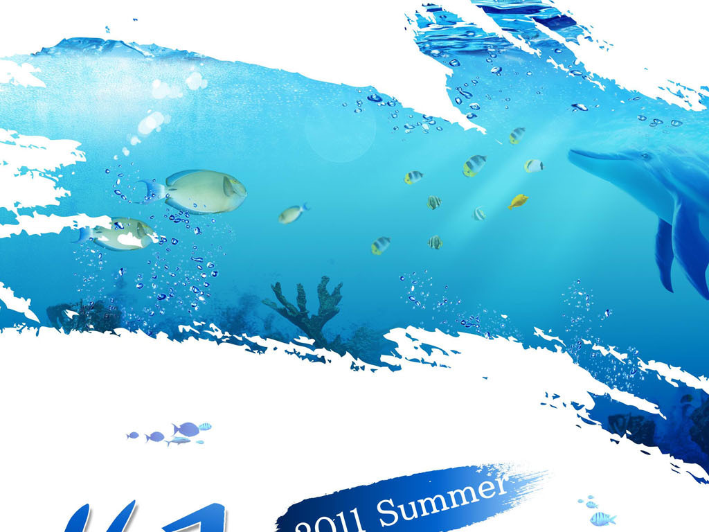 夏季海报模板设计