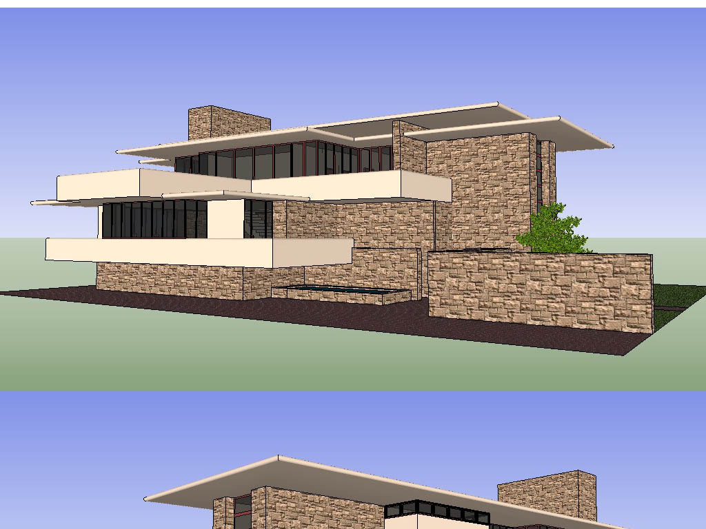 其他模型 > 别墅建筑草图大师su模型别墅建筑草图大师su模型图片素材