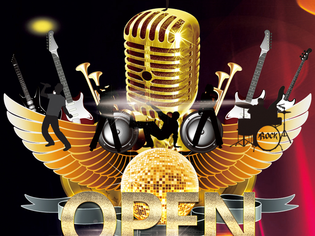 歌唱海报手绘-校园歌唱海报手绘,k歌大赛海报,天天把歌唱央视网2017