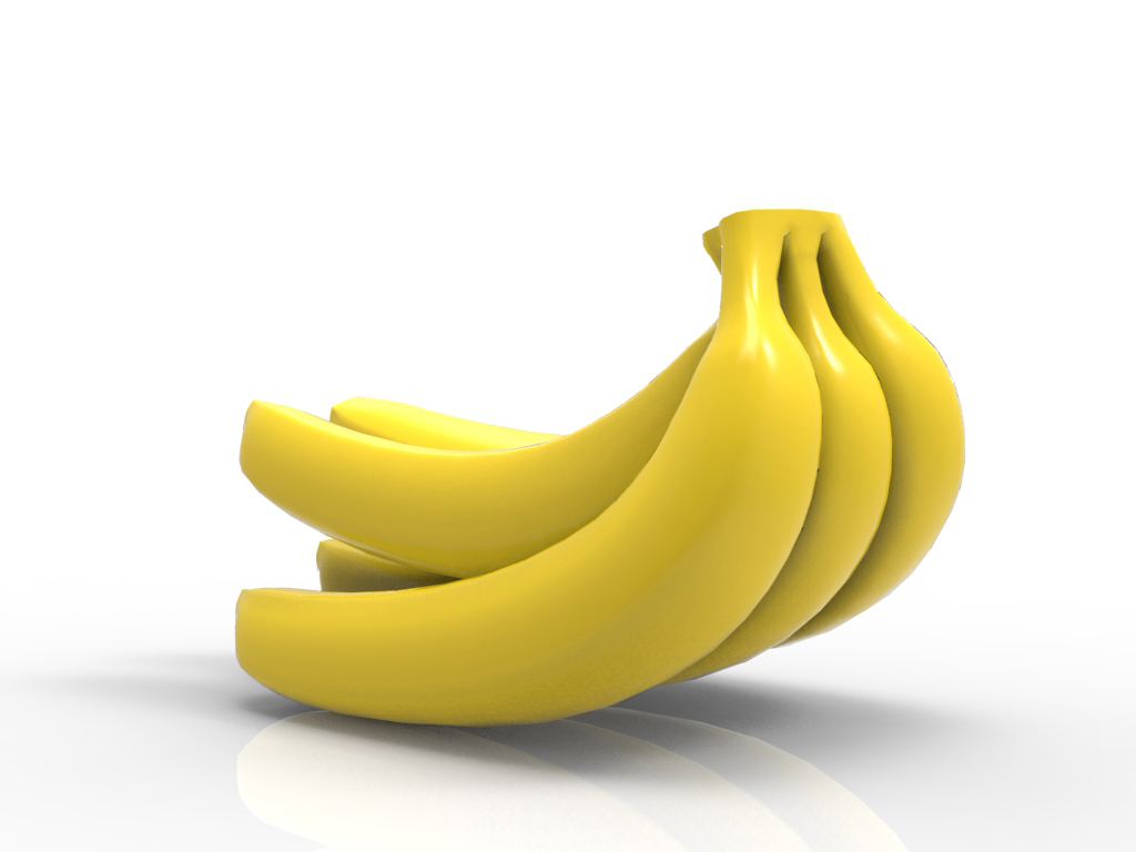 香蕉3dmax模型