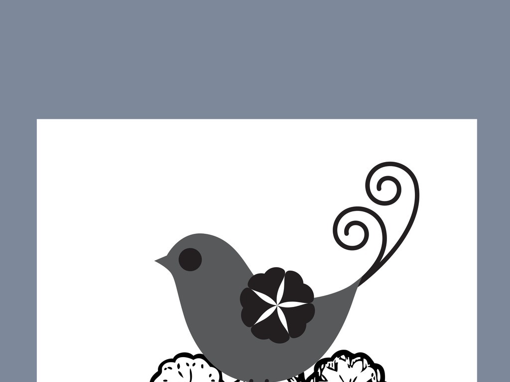 设计元素 自然素材 其他 > 卡通图案鸟插画 版权图片 设计师