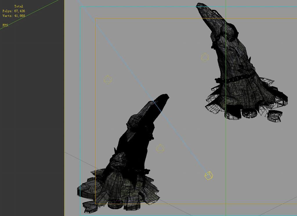 原创游戏模型毒谷场景投影毒牙石版权可商用