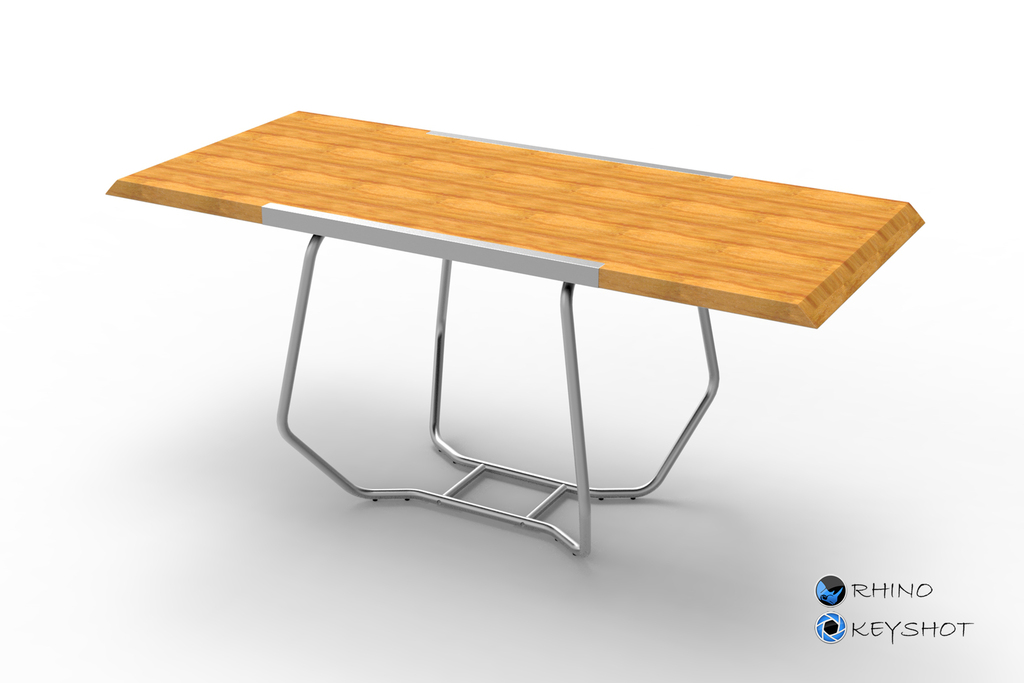 桌子犀牛模型 igs三维模型 渲染文件下载-编号16323321-家具组合-我