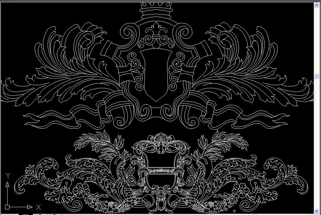 大理石花纹罗马柱cad图集