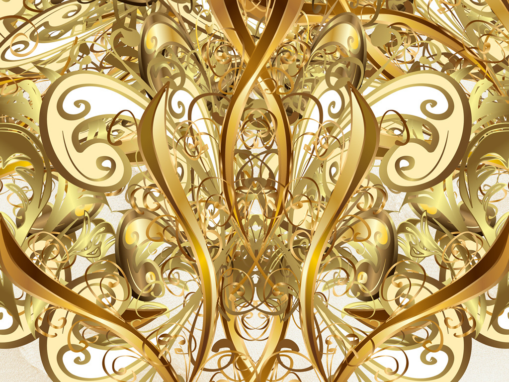 金色高档高清花纹欧式吊顶背景图片设计素材_模板下载(289.
