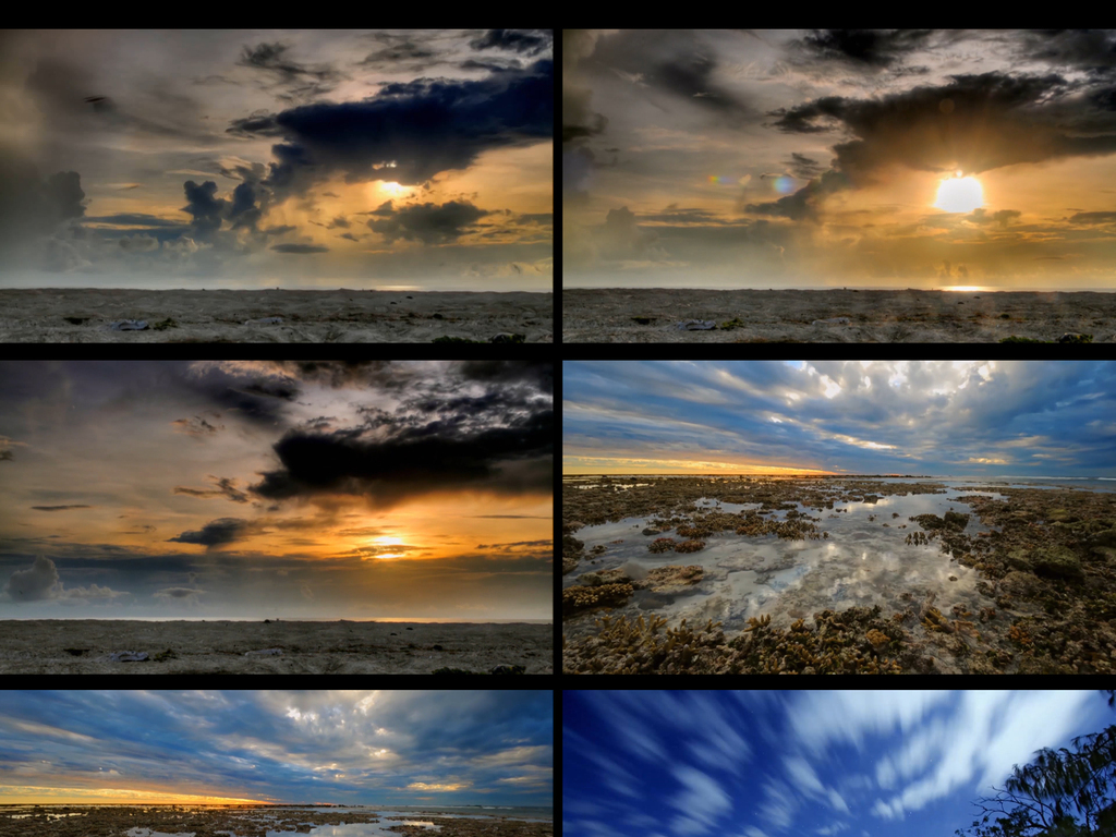 唯美延时天气变化