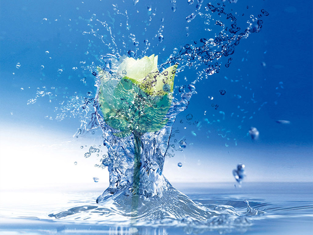 psd水珠水花飞溅冰水水泡水纹夏季清爽