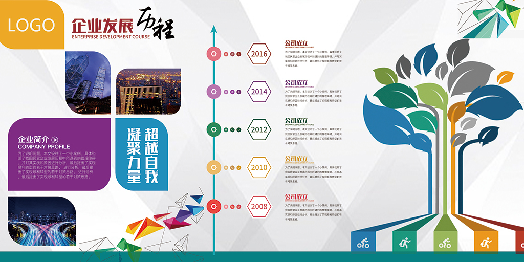 企业文化宣传展板