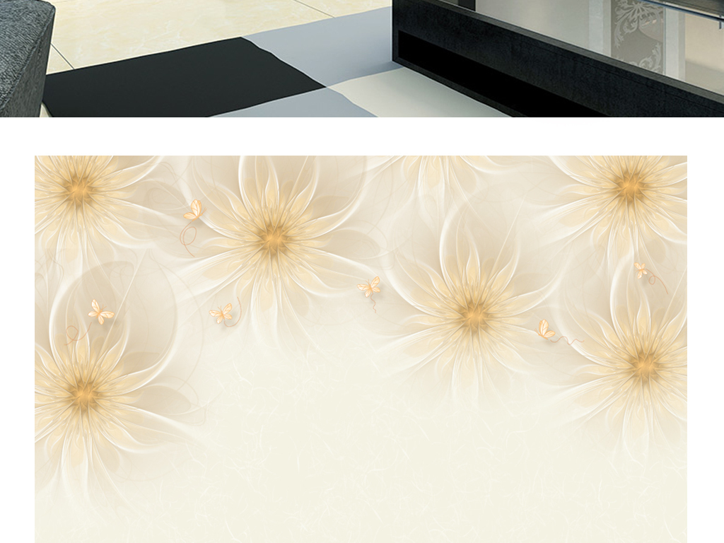 16504784)_现代简约电视背景墙_我图网