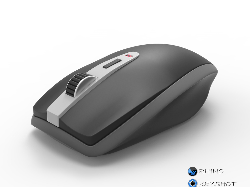 鼠标犀牛模型 igs模型 ks渲染