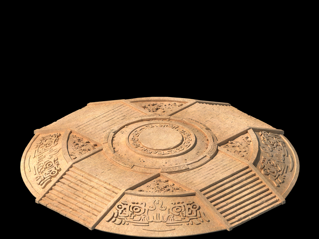 沙漠古战场-圆形祭坛03