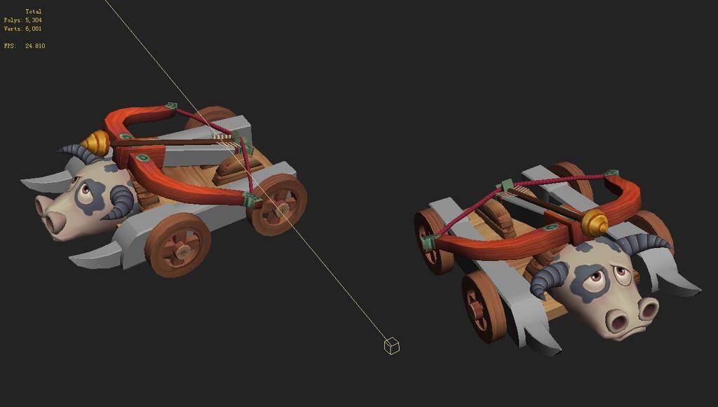 卡通版-牛头弩车