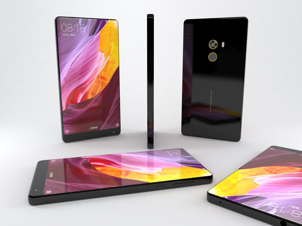 小米手机3d模型