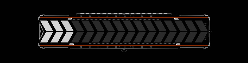 履带进度条带动画alpha通道视频素材