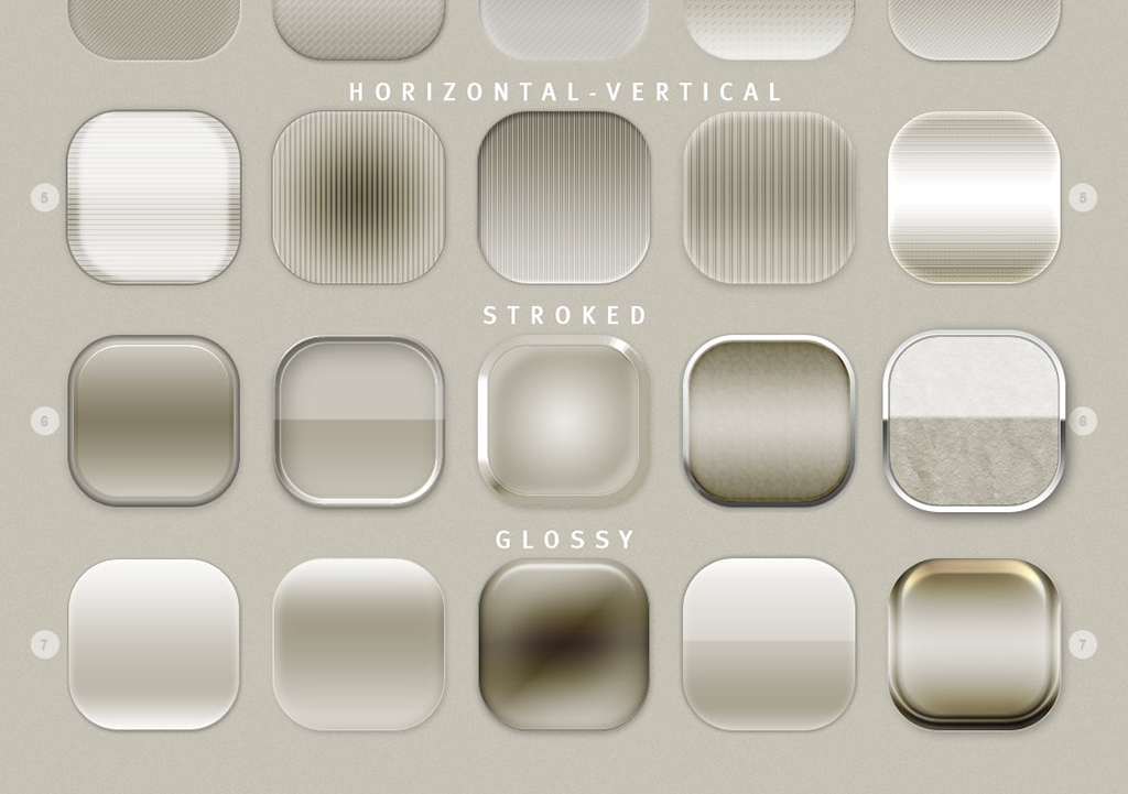 35款透明质感的网页按钮样式