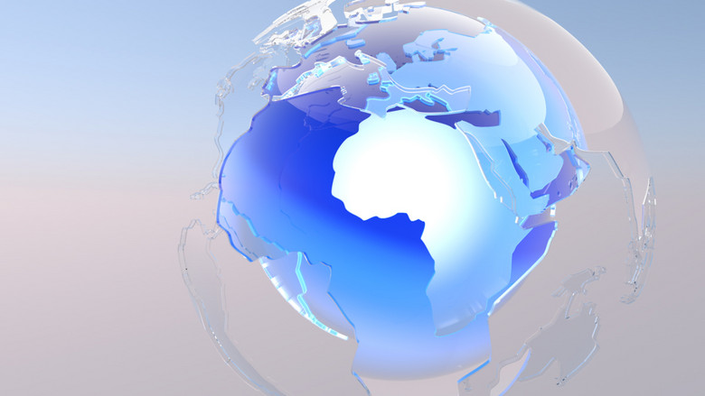 影视级玻璃质感地球c4d源文件