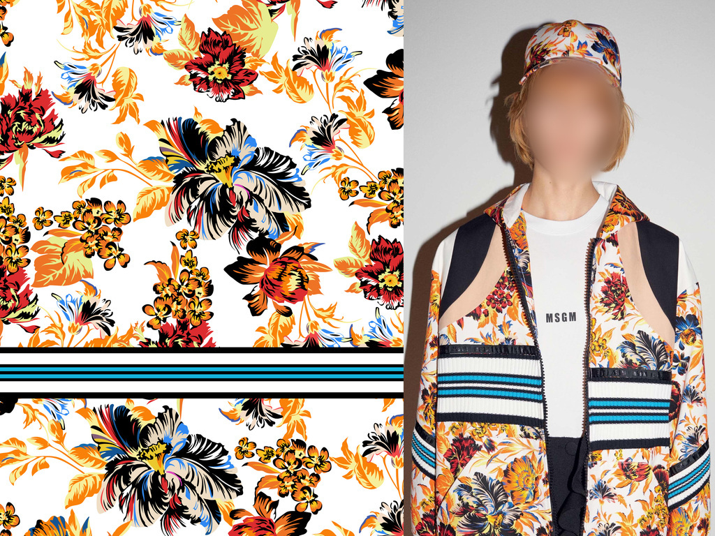 新款大牌服装花卉印花图片下载ai素材-植物花卉图案-我图网