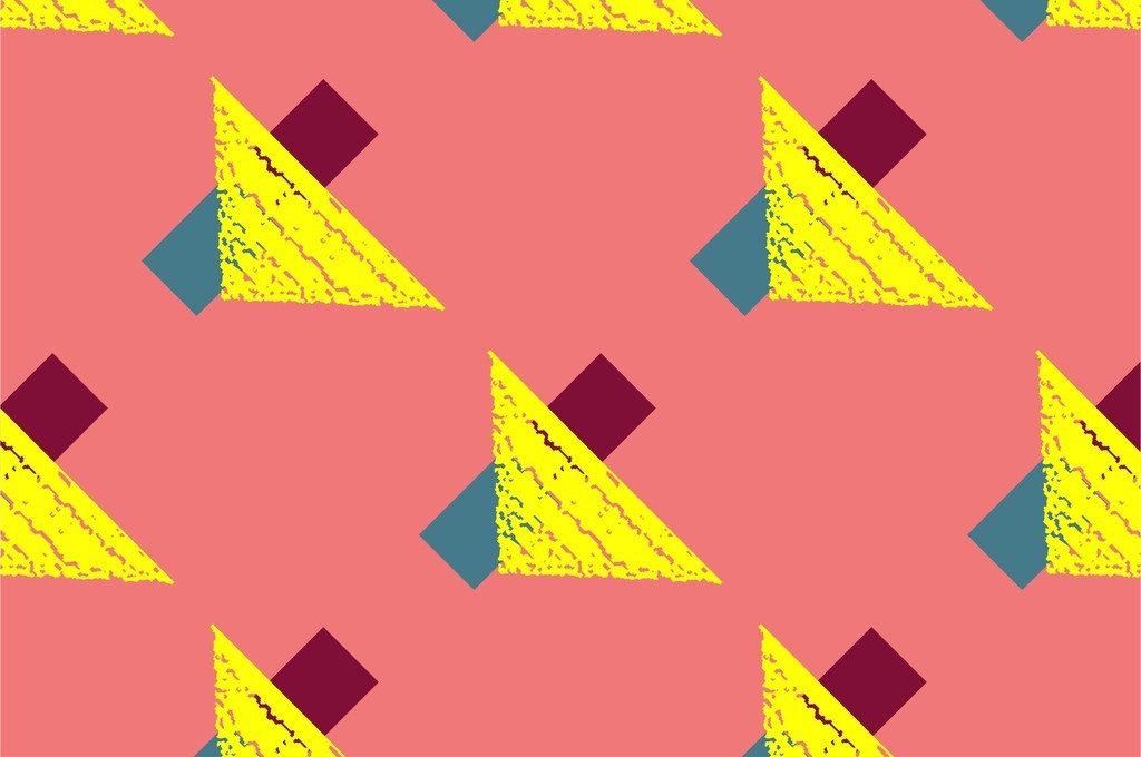 几何条纹色块图案重复图案面料印花图片下载ai素材-几何抽象图案-我