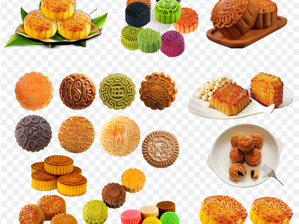 中秋月饼png素材图片下载png素材-中秋节-我图网