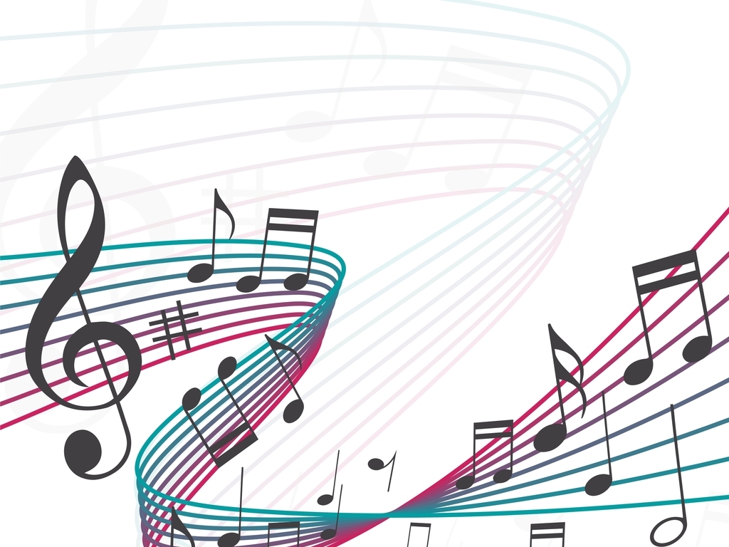 音乐海报背景图案