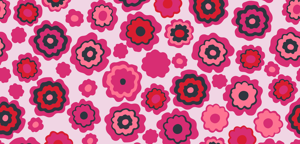 矢量图大花卉花纹印花图案图片下载ai素材-花纹图形设计-我图网