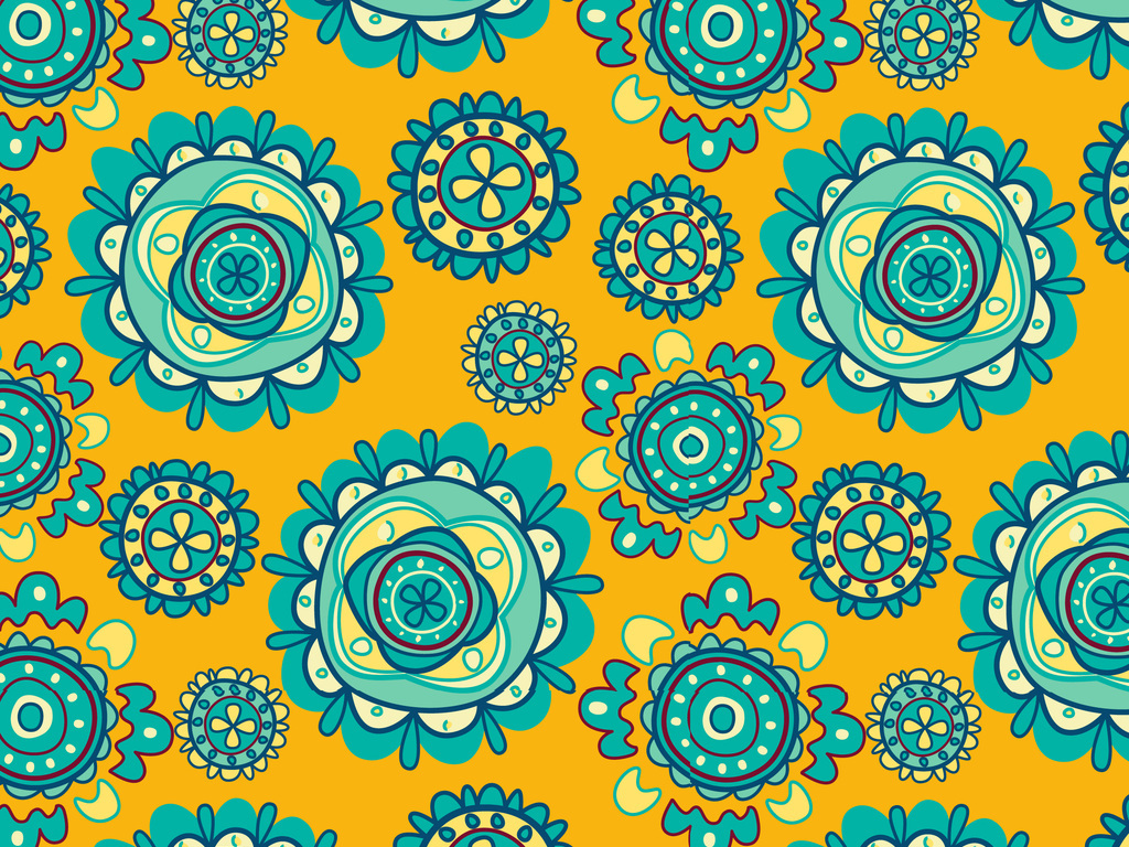 小碎花素材连衣裙印花窗帘家纺印花图片下载ai素材-植物花卉图案-我