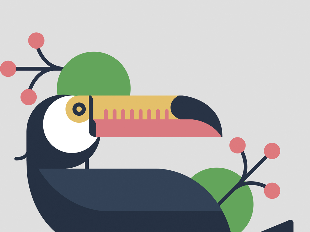 清新卡通色块构成家装背景墙壁纸壁画装饰画