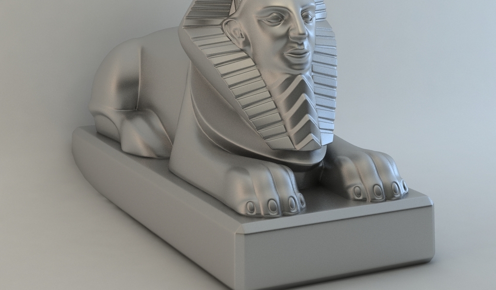 狮身人面像3d模型