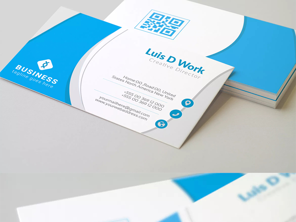 平面|广告设计 vip卡|名片模板 it行业 > 2018蓝色简约it互联网业务