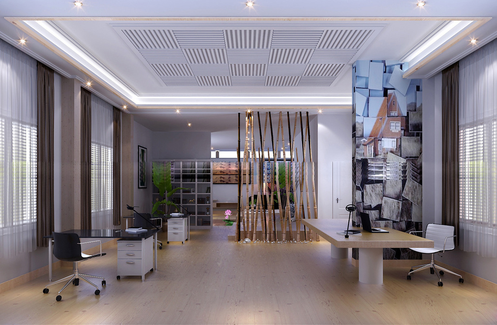 工作室su现代模型图下载