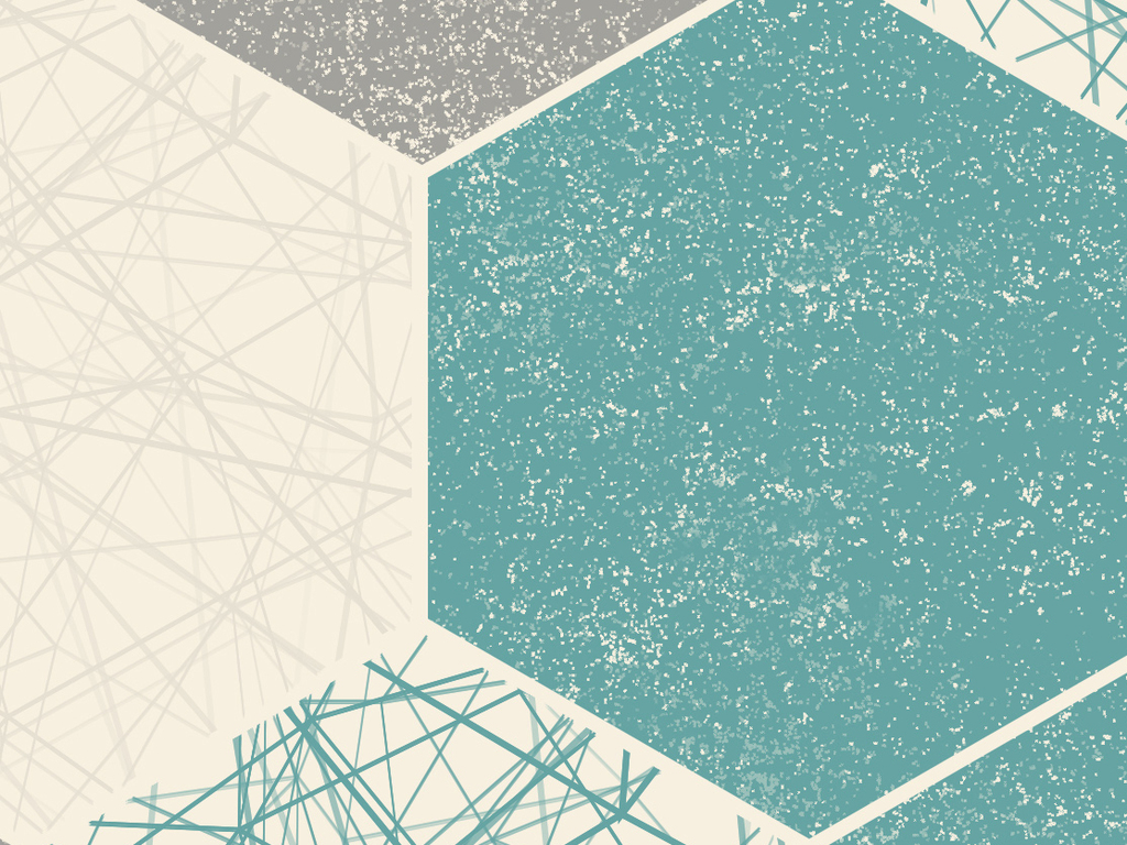 现代简约创意几何菱形六边形立体图案背景墙