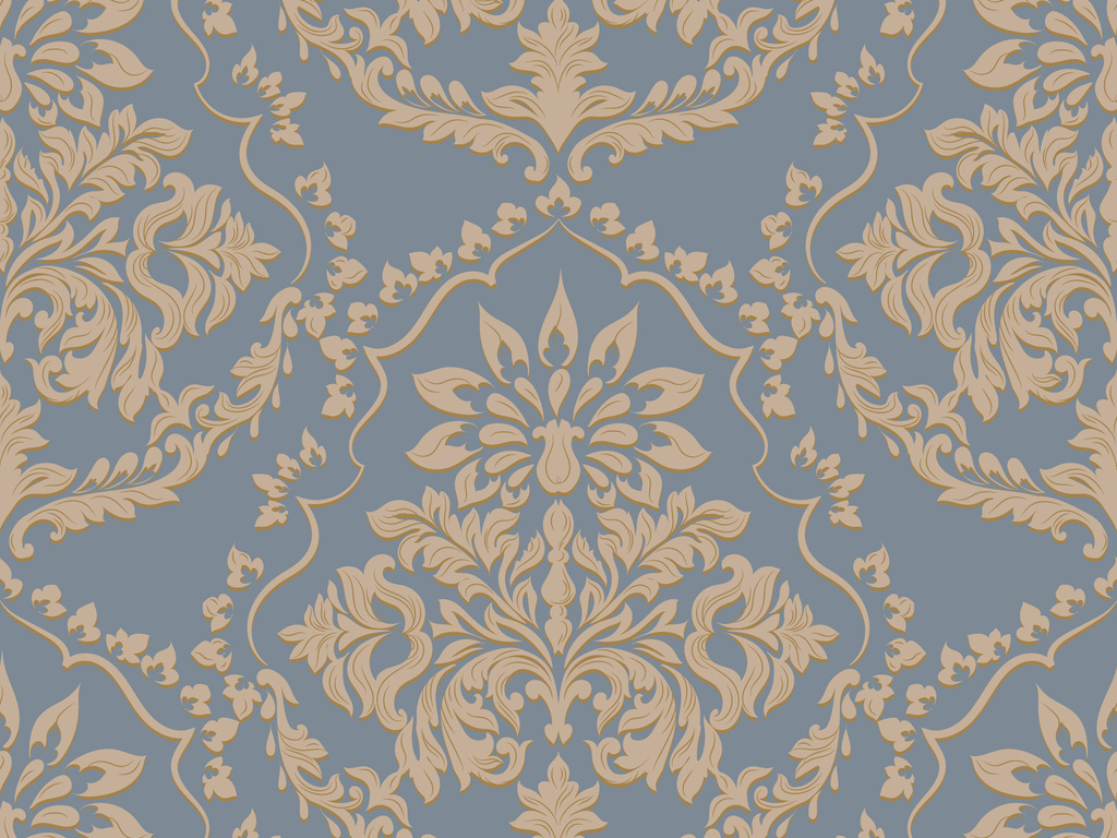 欧式花纹家纺印花图案