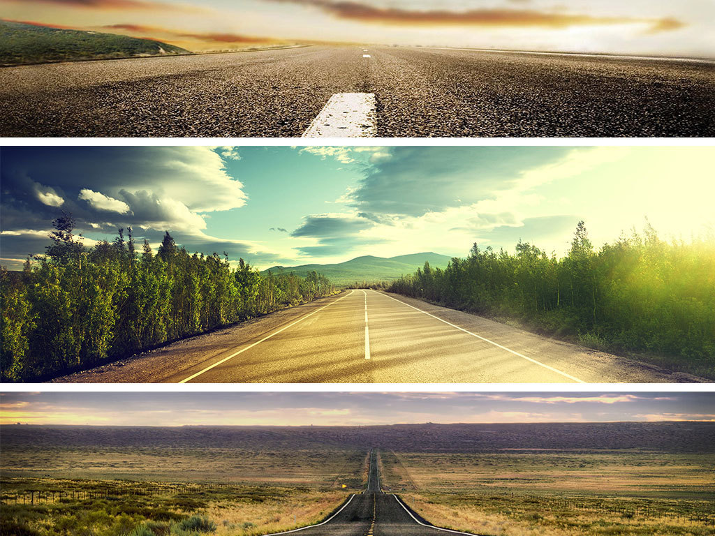 城市道路马路公路路线定位海报背景