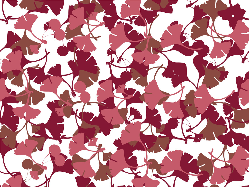 抽象植物叶子无缝服装印花(图片编号:17296817)_植物花卉图案_我图网