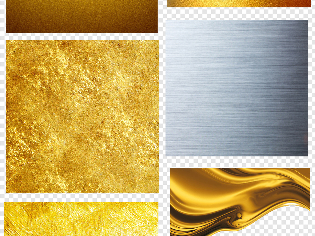 原创金色背景金粉金属质感底纹背景png素材