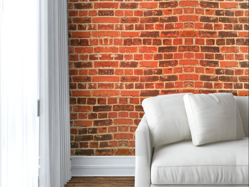 创意砖墙背景墙