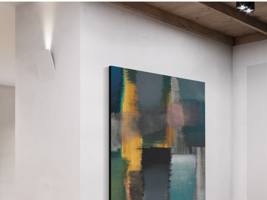 现代个性涂鸦油画抽象无框画