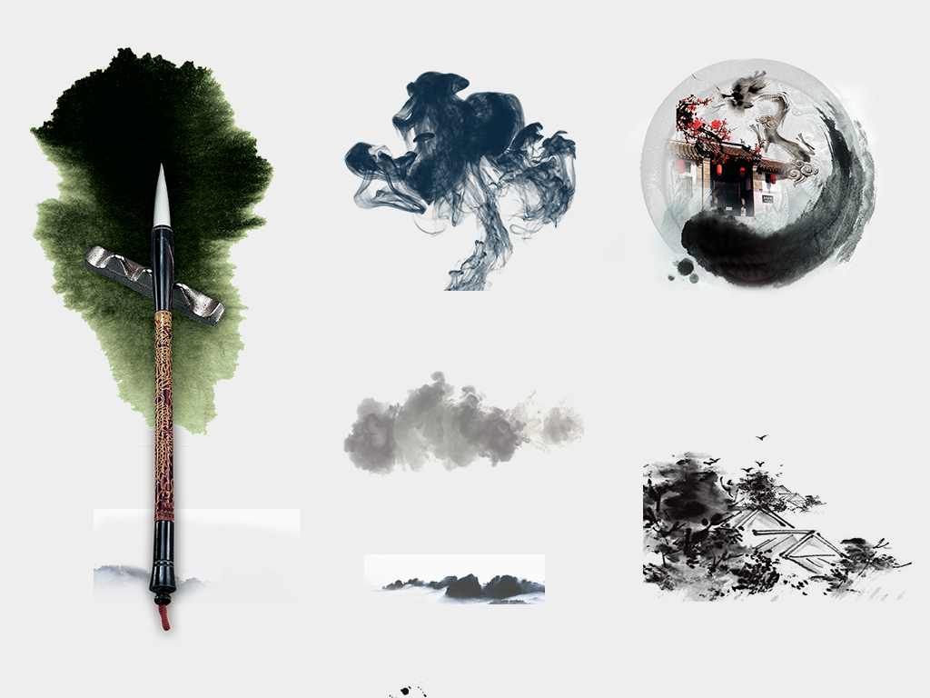 中国风水墨素材61_75图片_模板下载(28.43mb)_其他大全_背景-我图网