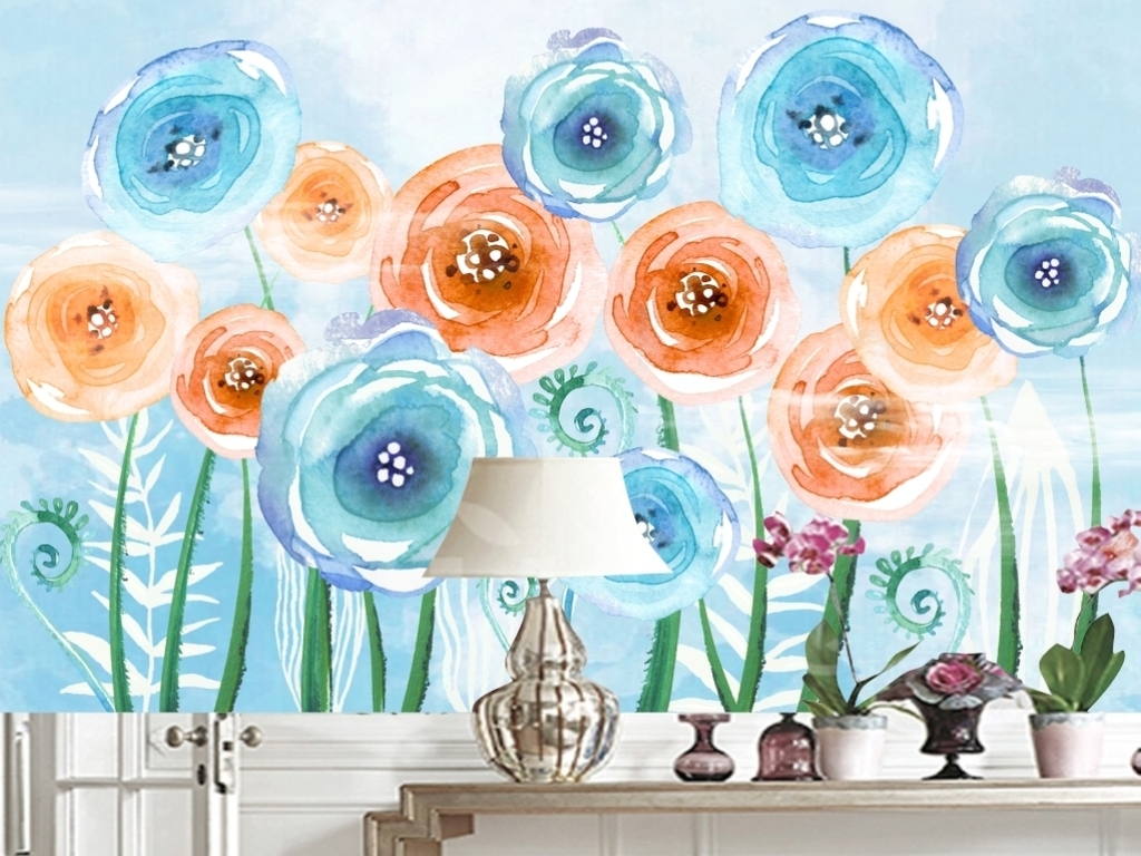 简约北欧小清新美式田园花卉装饰画(图片编号:17516289)_其它_我图网