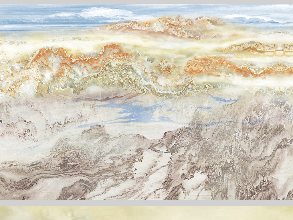 石纹山水云石大理石纹