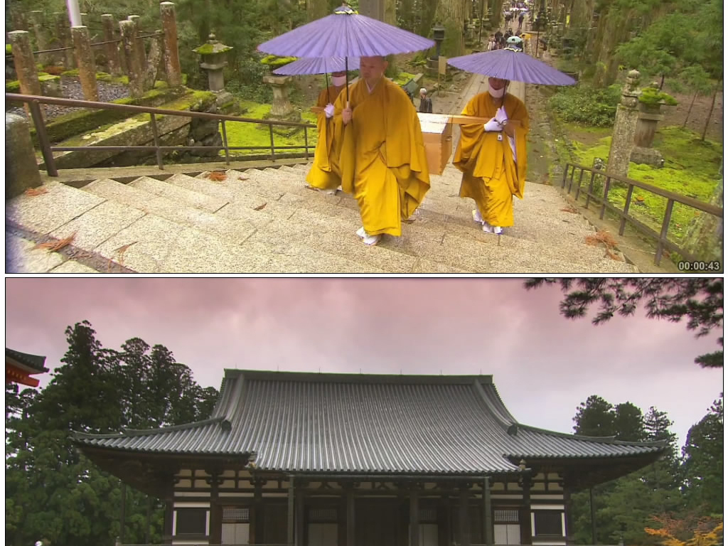 日本佛像佛教寺庙和尚僧人做法事