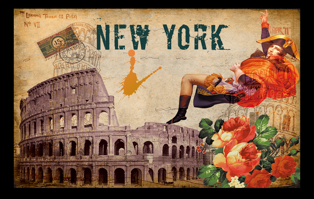 复古欧式欧美油画背景墙