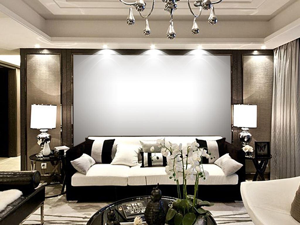 现代简约客厅背景场景样机图片设计素材_高清模板下载(10.