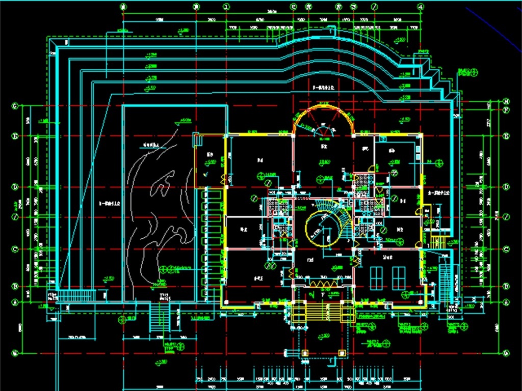结构施工图 版权图片 素材图片参数: 编号 : 17752317 软件 : autocad