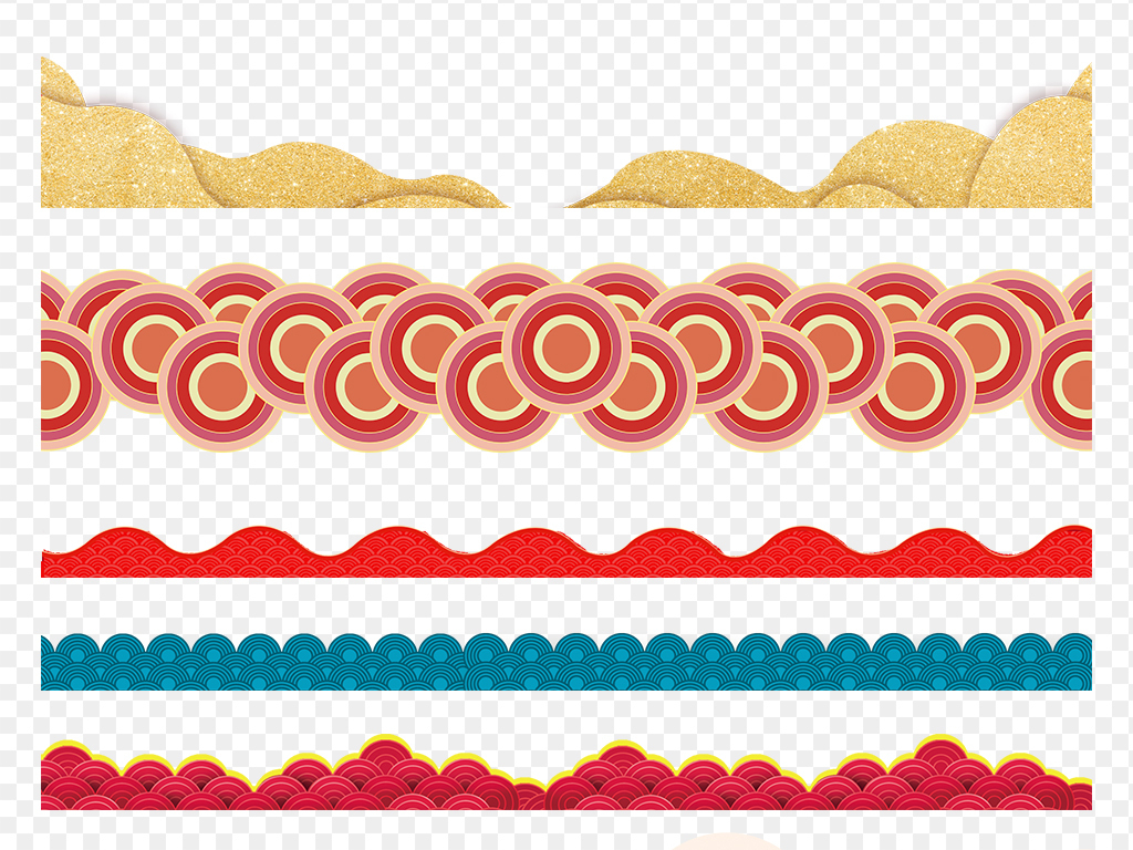 中國風古典祥雲圖案祥紋邊框海報素材背景png圖片_模板下載(43.32mb)_