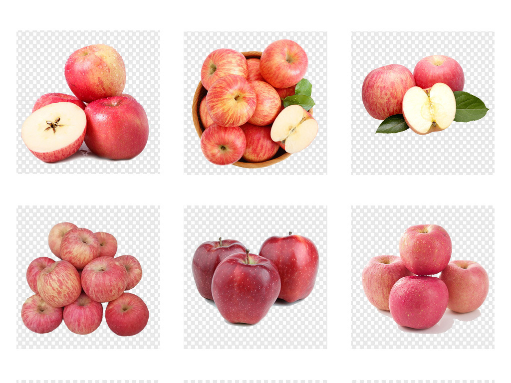 苹果红苹果水果促销海报详情页png素材图片_模板下载(29.